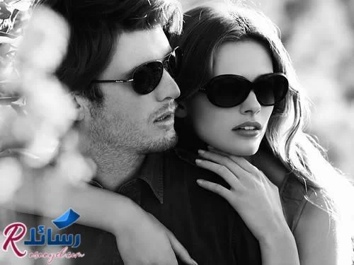 صورة رومانسية أبيض وأسود