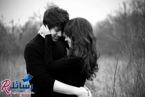 صورة رومانسية أبيض وأسود