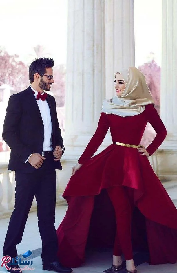 صورة رومانسية لبنت محجبة 