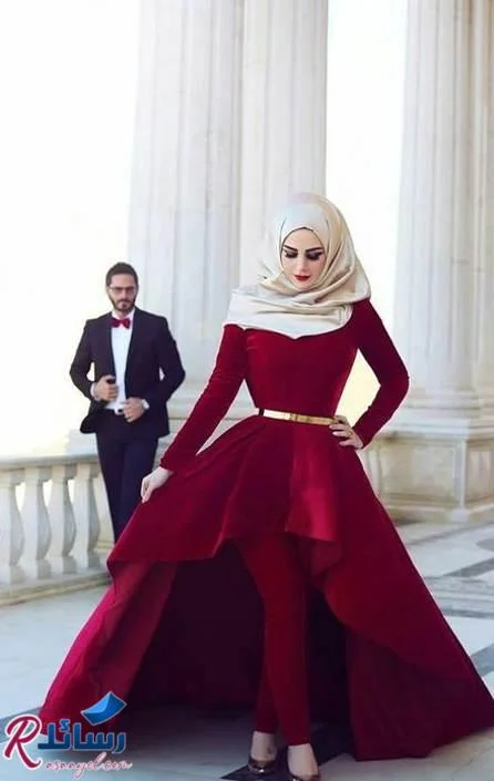صورة رومانسية لبنت محجبة 