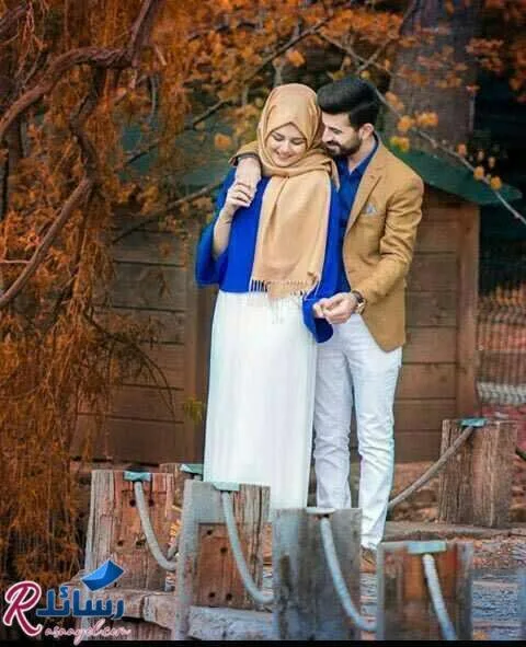 صورة رومانسية لبنت محجبة 
