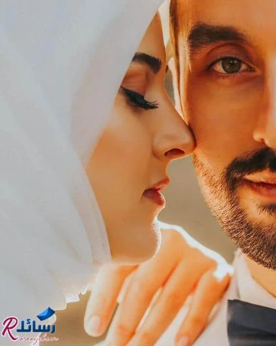 صورة رومانسية لبنت محجبة