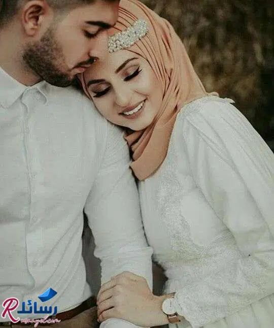 صورة رومانسية لبنت محجبة